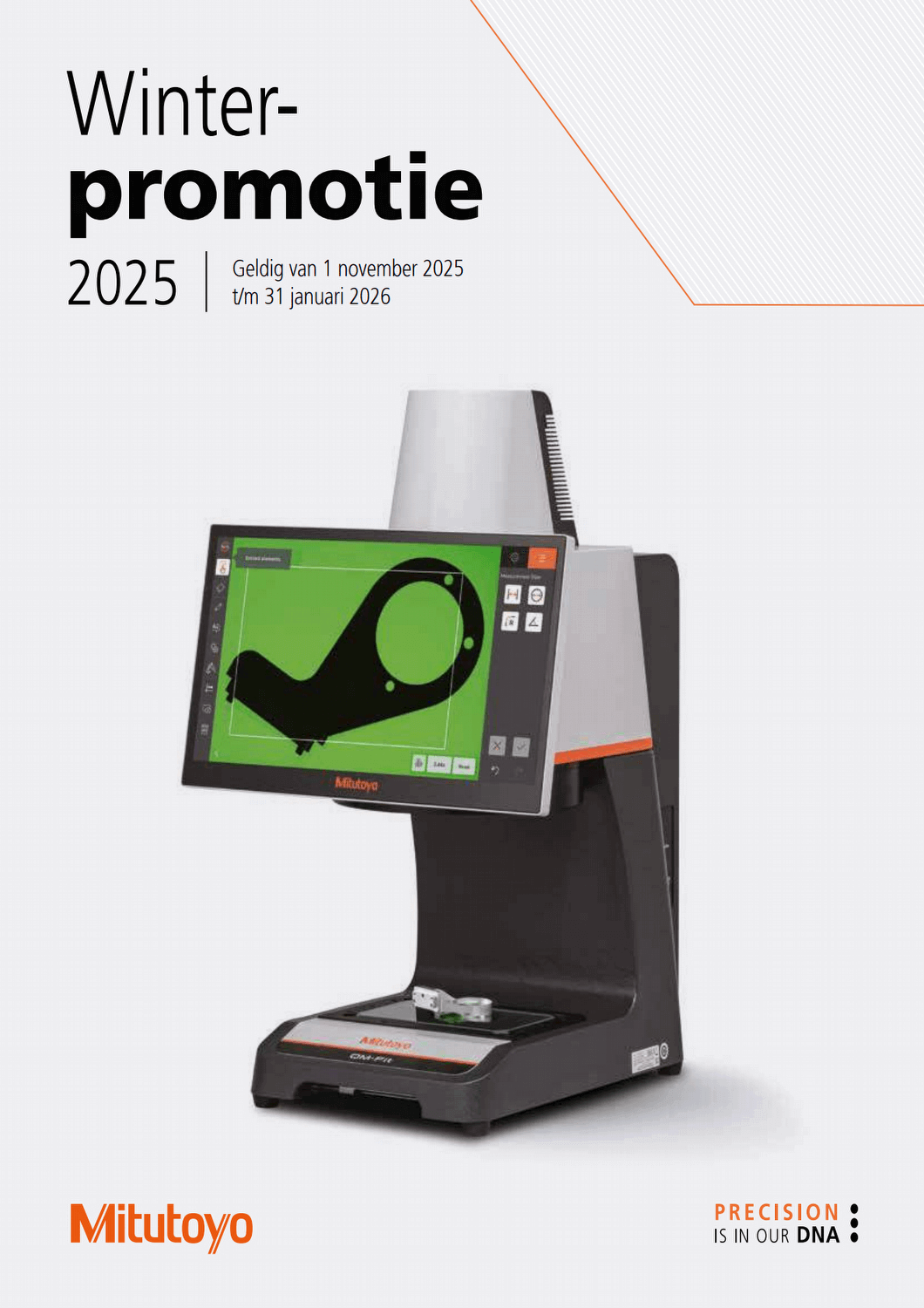 Mitutoyo Winterpromotie 2025-2026
