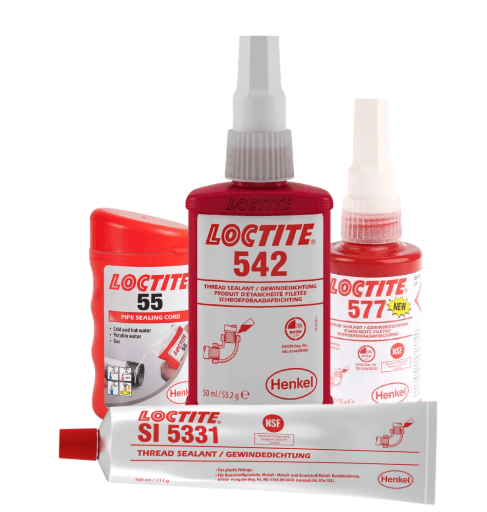 Loctite schroefdraadafdichting - schroefdraadafdichting