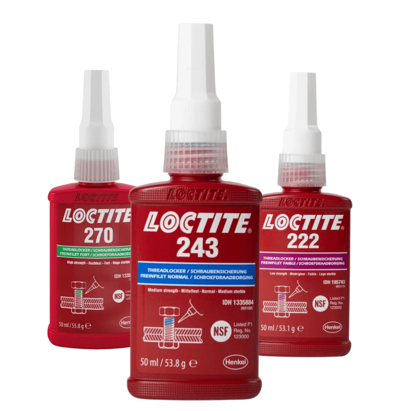 Loctite schroefdraadborging - schroedraadborging