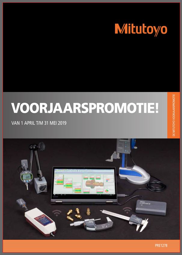 Mitutoyo voorjaarspromotie 2019