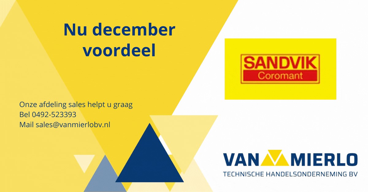 sandvik december voordeel